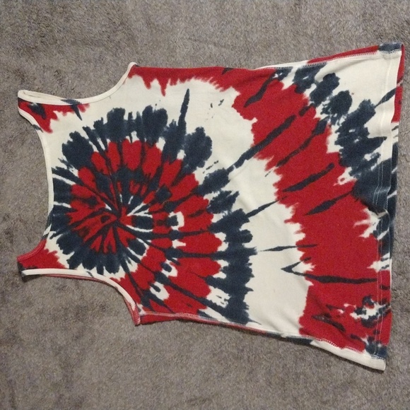 Tie Dye Tank VINTAGE cami Top unisex - Picture 4 of 4